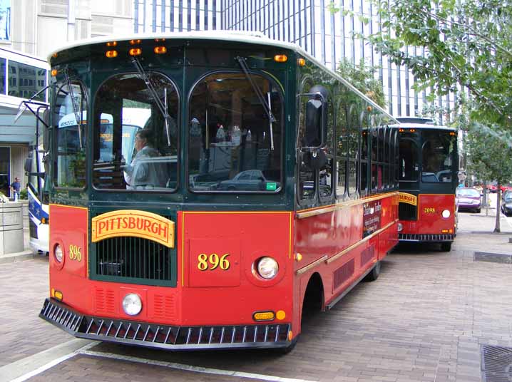 Pittsburgh trolley 896